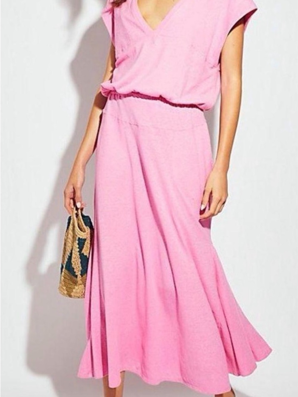 Free People Beach - Women's Pink Marlow Midi Dress